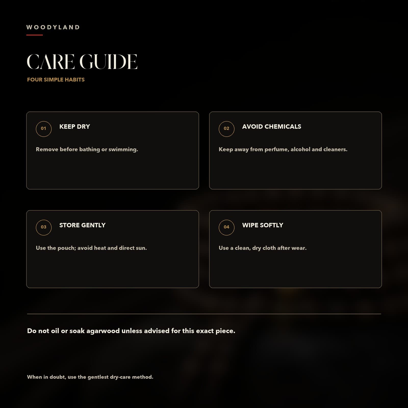 Qinan Agarwood Zodiac Guardian Mala Care Guide 1